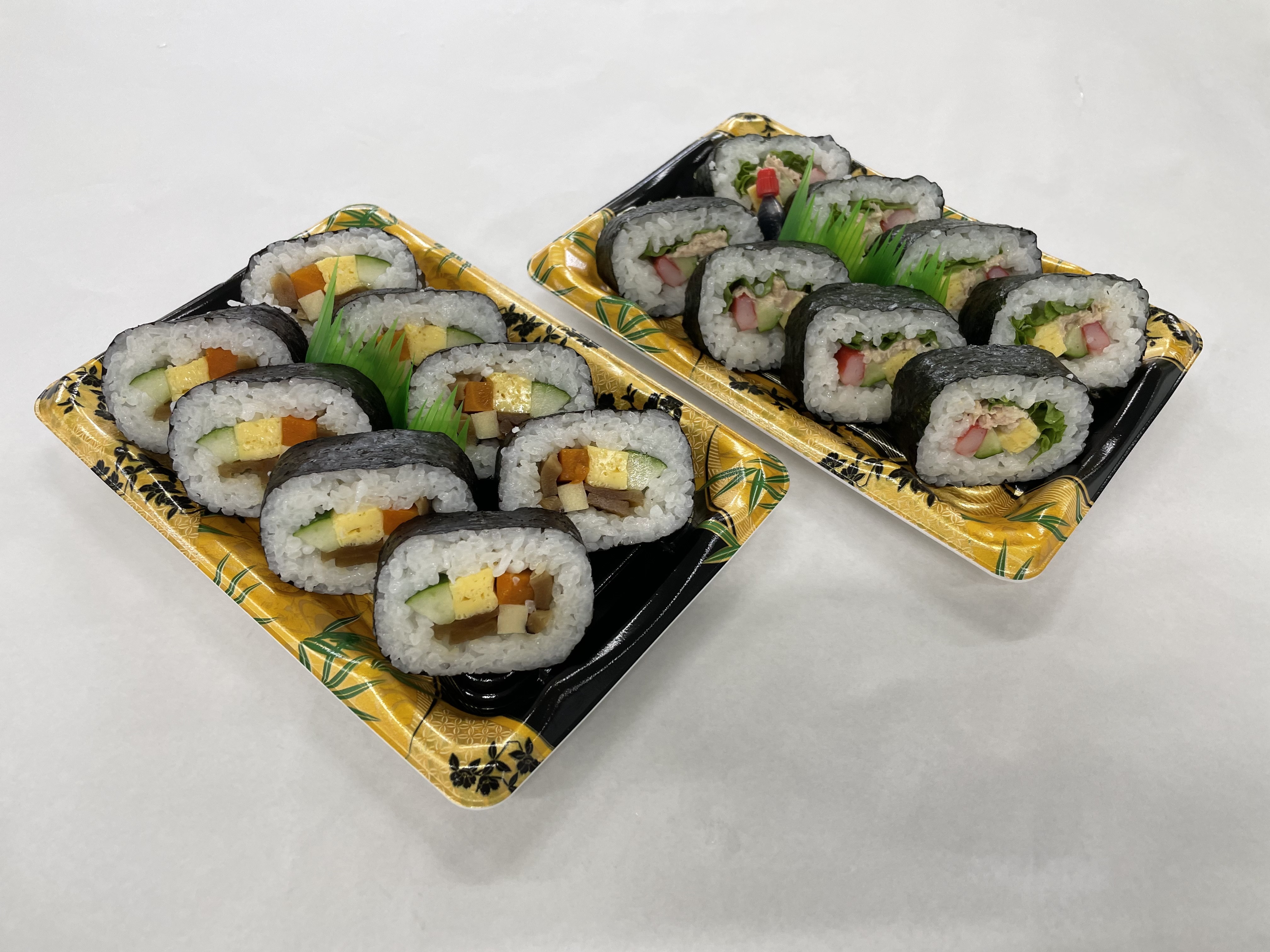 上巻きとシーチキン巻き