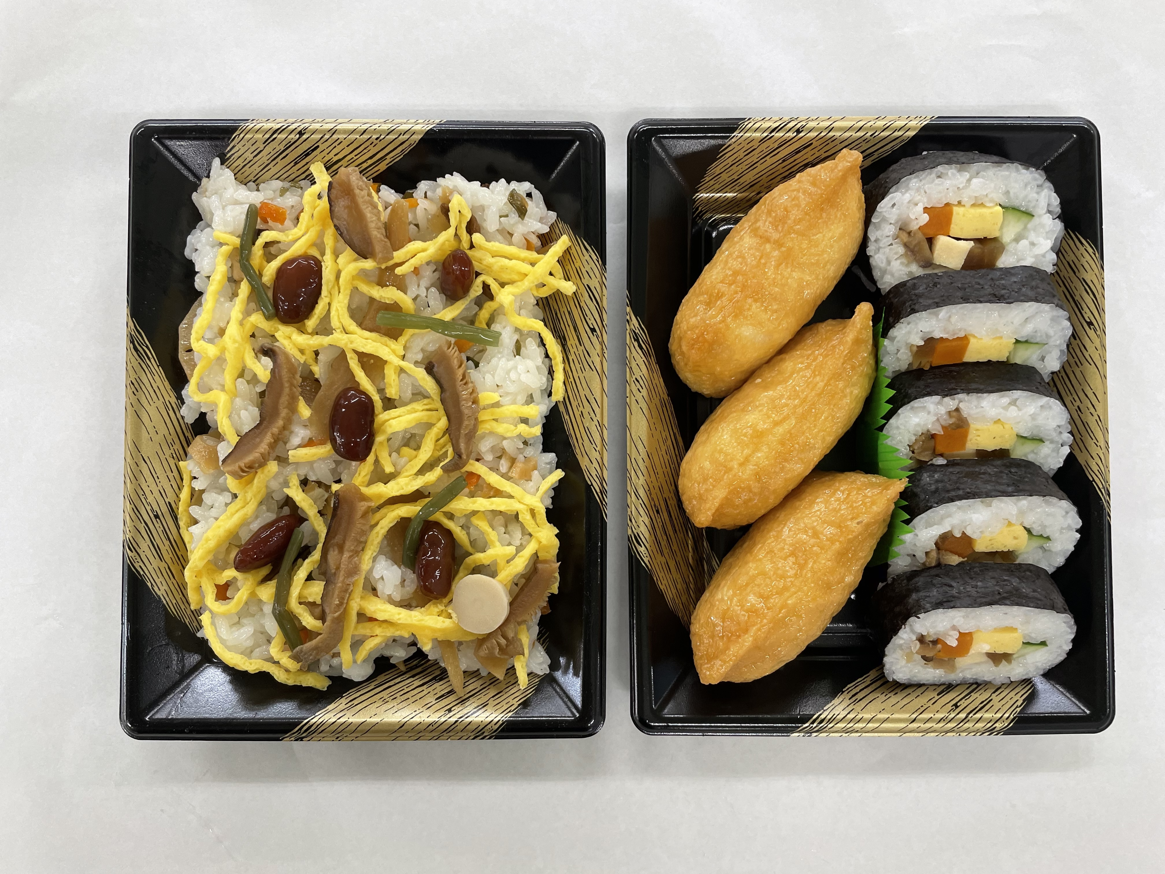 ちらし寿司、助六